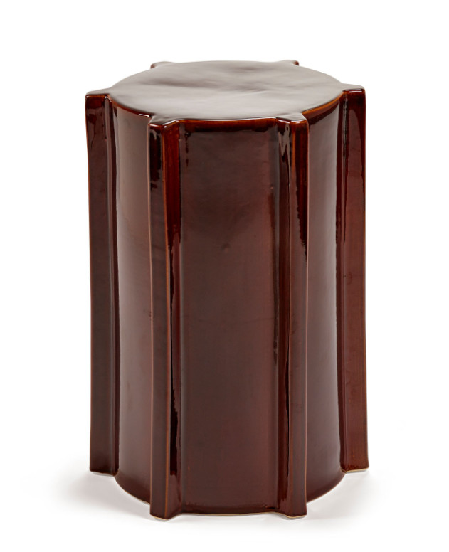 SERAX + Pawn bijzettafel, donker bruin (Marie Machielssen)